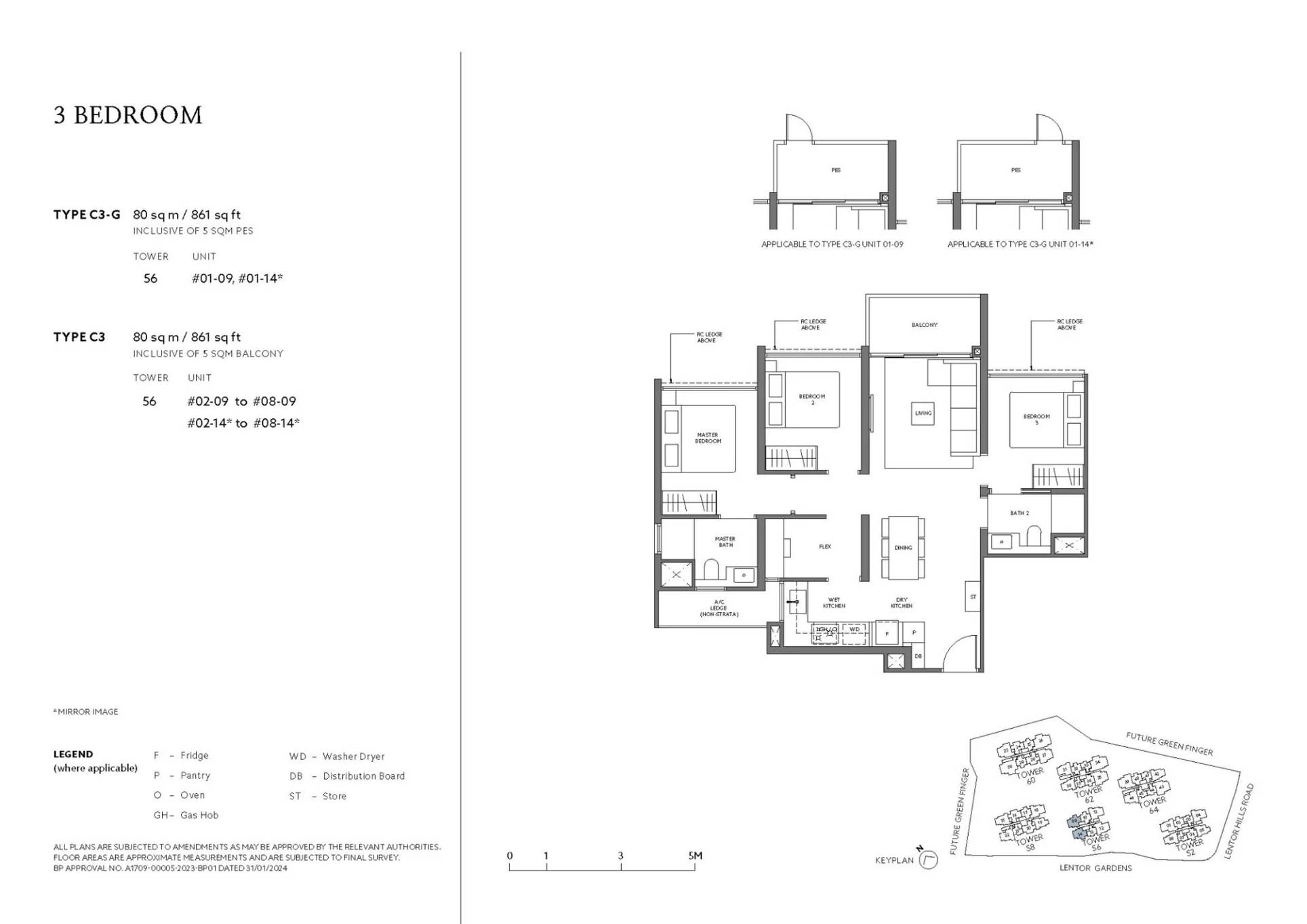 Lentor Mansion floorplan